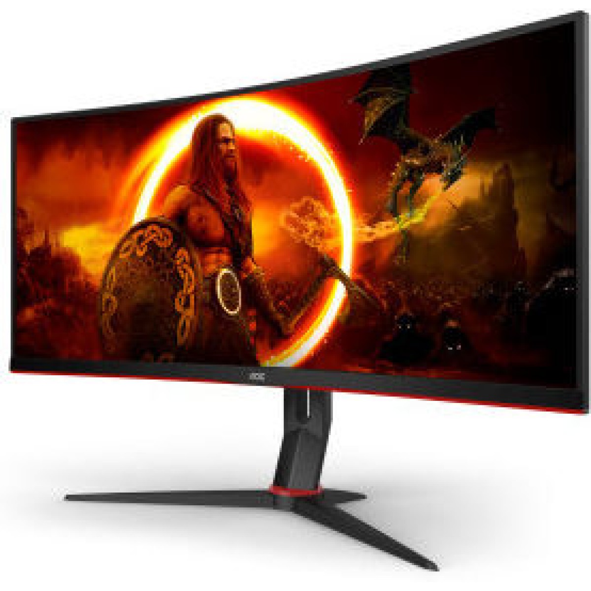 AOC CU34G2XP Ultrawide VA HDR Curved Gaming Monitor 34