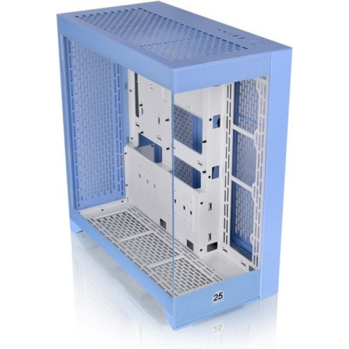 Thermaltake CTE E600 MX Gaming Midi Tower Κουτί Υπολογιστή με RGB Φωτισμό Hydrangea Blue