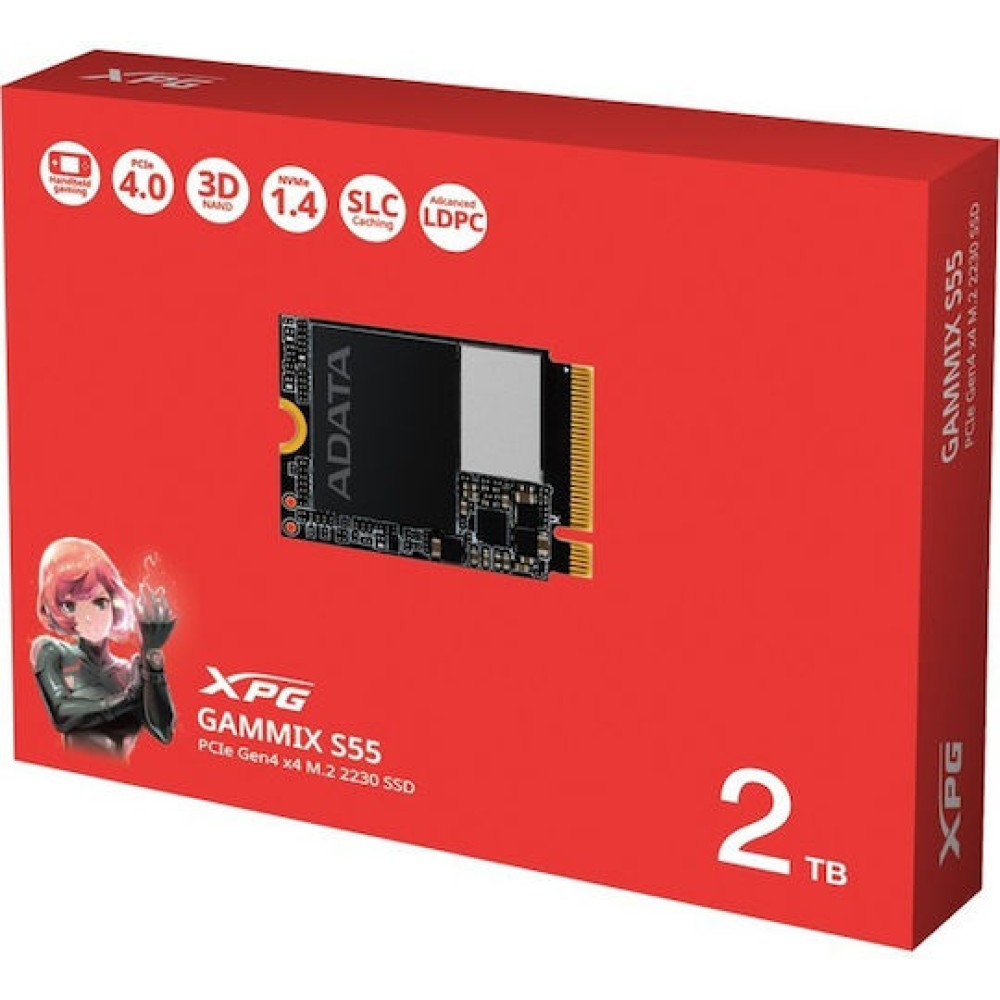 Adata GAMMIX S55 SSD 2TB M.2 PCI Express 4.0