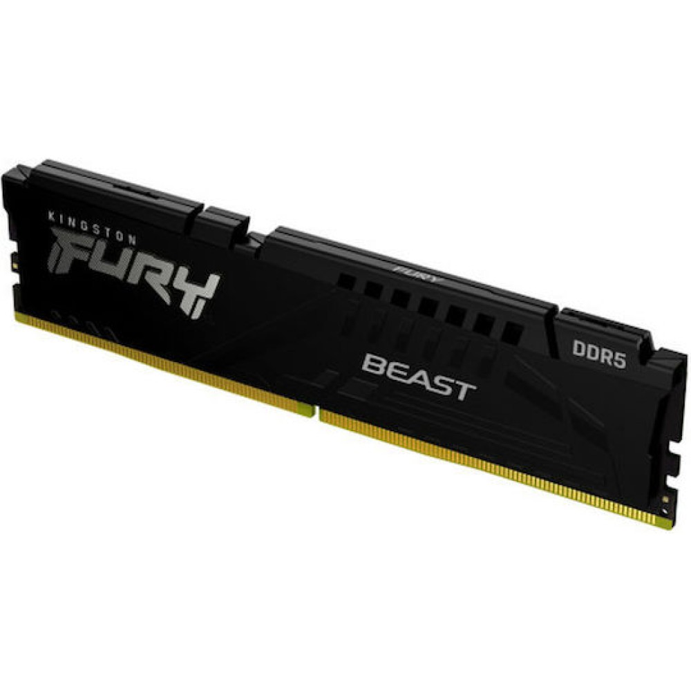 Kingston Fury Beast DDR5 με Module 1x8GB και Ταχύτητα 6000 για Desktop
