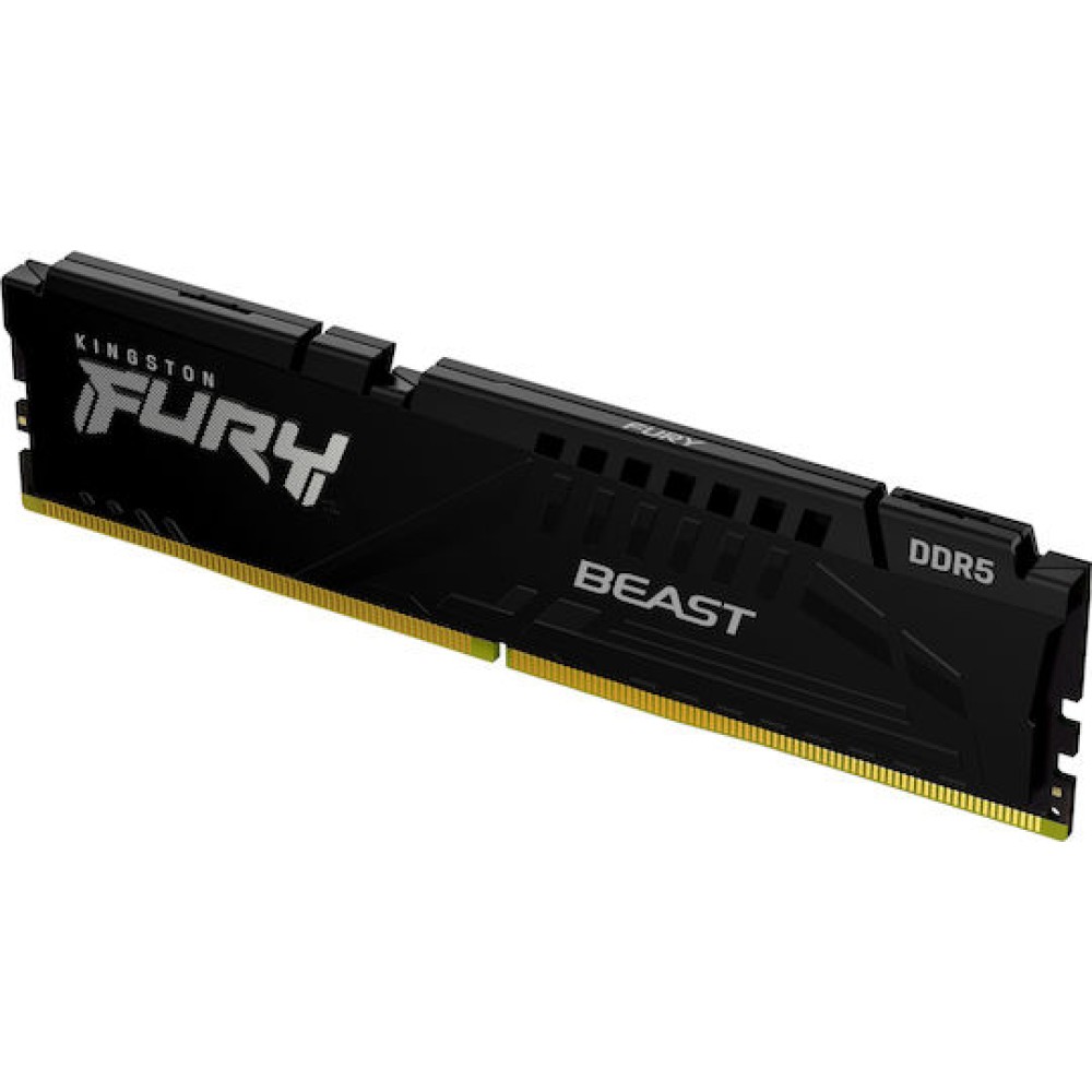 Kingston FURY Beast DDR5 με Module 1x16GB και Ταχύτητα 6000 για Desktop