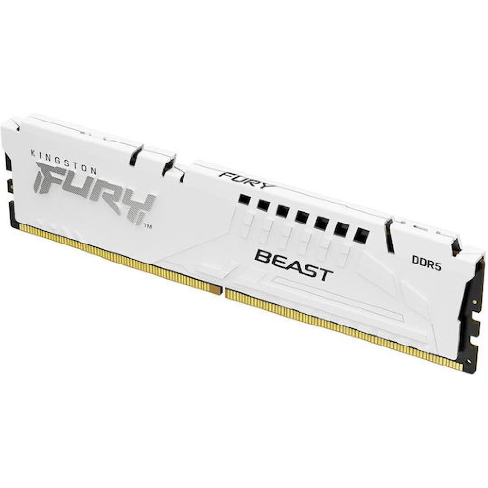 Kingston Fury Beast DDR5 με Module 1x16GB και Ταχύτητα 6000 για Desktop