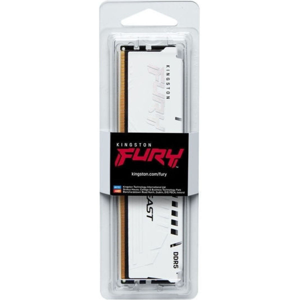 Kingston Fury Beast DDR5 με Module 1x32GB και Ταχύτητα 6000 για Desktop