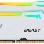 Kingston FURY Beast RGB DDR5 32GB RAM με 2x16GB Modules και Ταχύτητα 6000 για Desktop