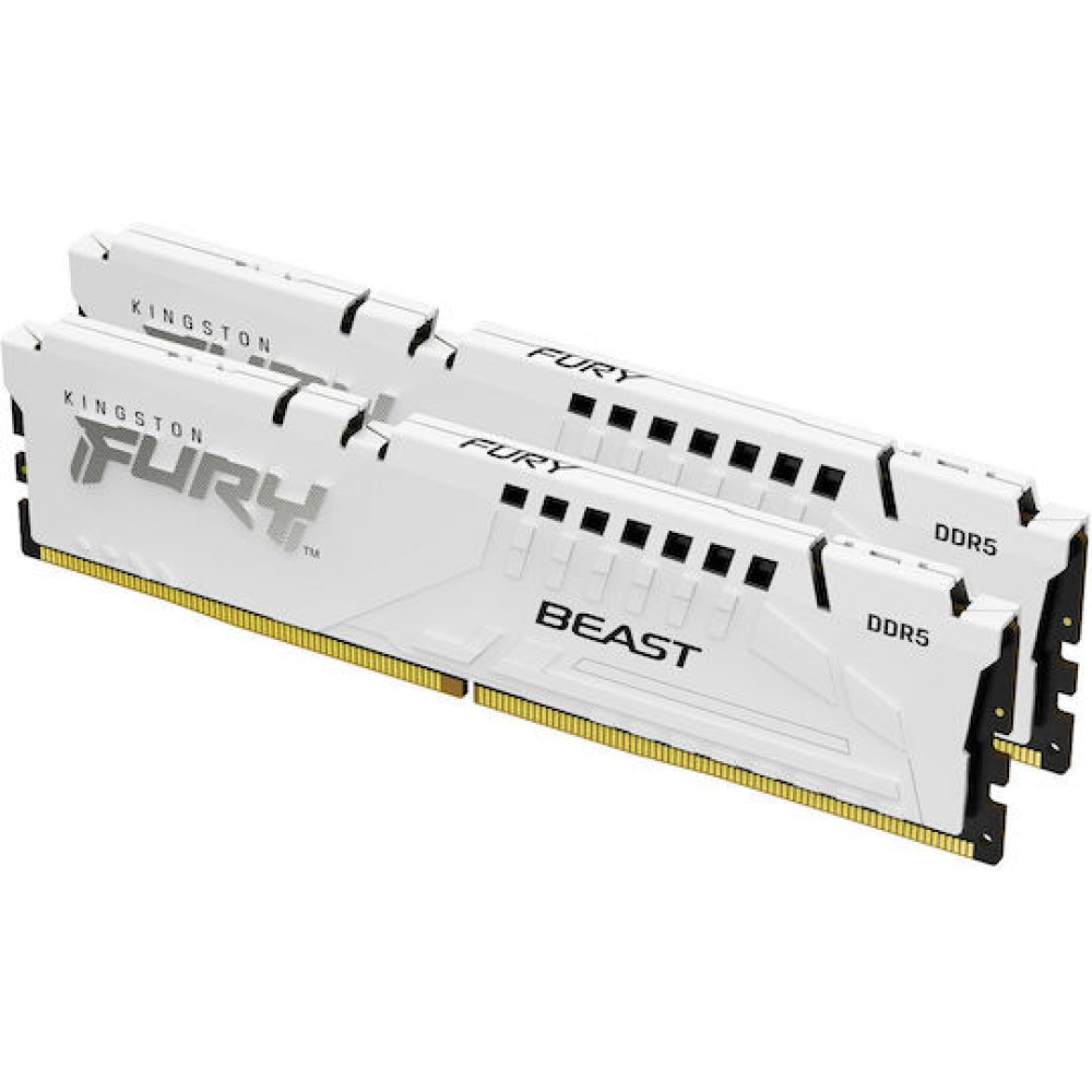 Kingston Fury Beast DDR5 με Module 1x32GB και Ταχύτητα 6000 για Desktop