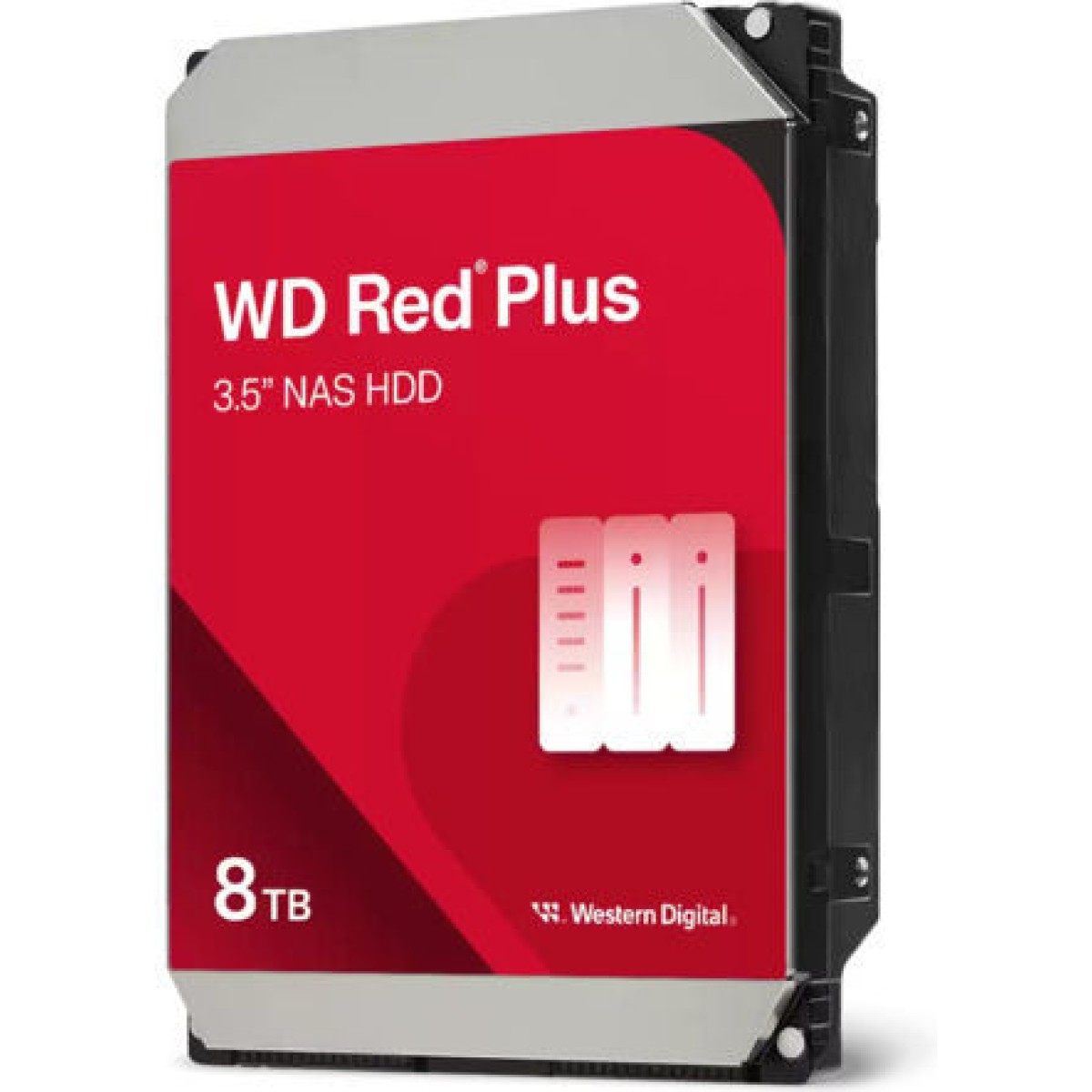 Western Digital Red Plus 8TB HDD Σκληρός Δίσκος 3.5