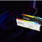 Kingston Fury Beast RGB DDR5 64GB RAM με 2x32GB Modules και Ταχύτητα 6400 για Desktop