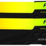 Kingston Fury Beast RGB DDR5 64GB RAM με 2x32GB Modules και Ταχύτητα 6400 για Desktop