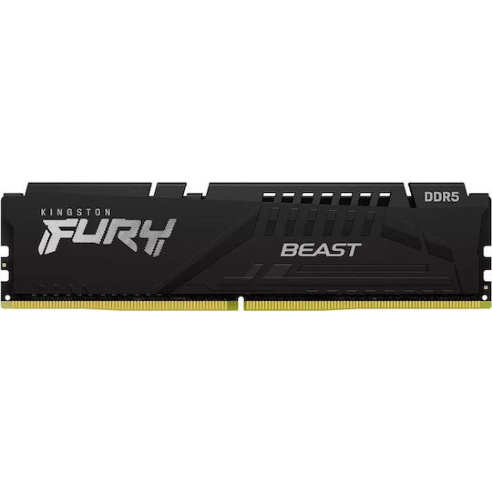 Kingston Fury Beast DDR5 με Module 1x32GB και Ταχύτητα 6400 για Desktop