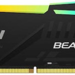 Kingston Fury Beast RGB DDR5 με Module 1x32GB και Ταχύτητα 6400 για Desktop