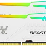 Kingston Fury Beast RGB DDR5 64GB RAM με 2x32GB Modules και Ταχύτητα 6400 για Desktop