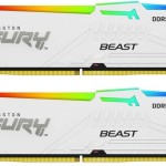 Kingston Fury Beast RGB DDR5 64GB RAM με 2x32GB Modules και Ταχύτητα 6400 για Desktop
