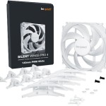 Be Quiet Silent Wings Pro 4 Case Fan 140mm με Σύνδεση 4-Pin PWM Λευκό