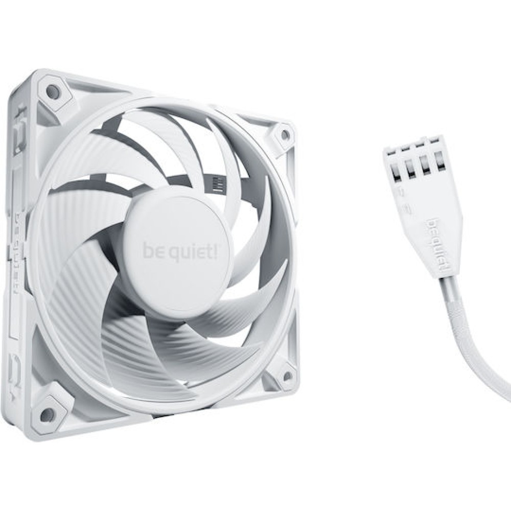 Be Quiet Silent Wings Pro 4 Case Fan 120mm με Σύνδεση 4-Pin PWM Λευκό