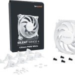 Be Quiet Silent Wings 4 Case Fan 120mm με Σύνδεση 4-Pin PWM Λευκό