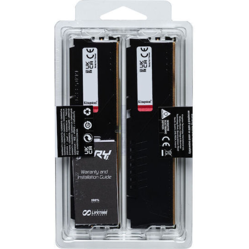 Kingston Fury Beast DDR5 με Module 1x32GB και Ταχύτητα 6800 για Desktop