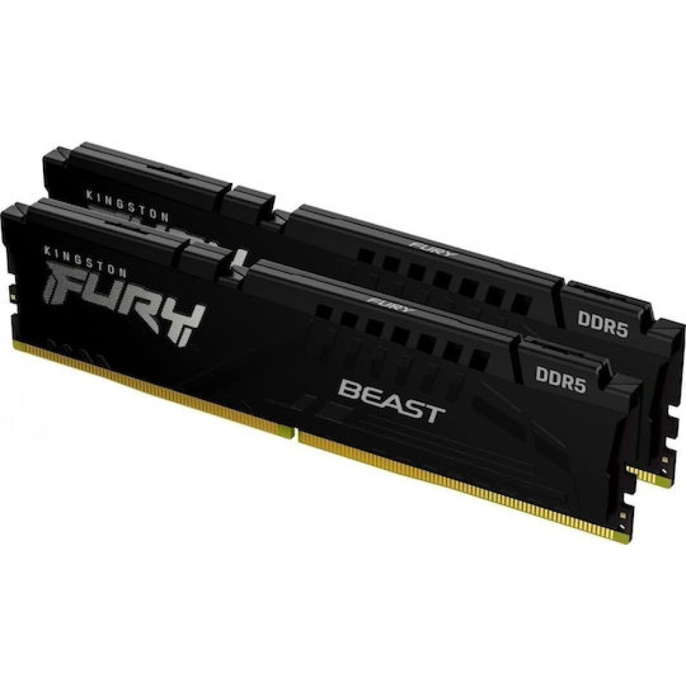 Kingston Fury Beast DDR5 με Module 1x32GB και Ταχύτητα 6800 για Desktop