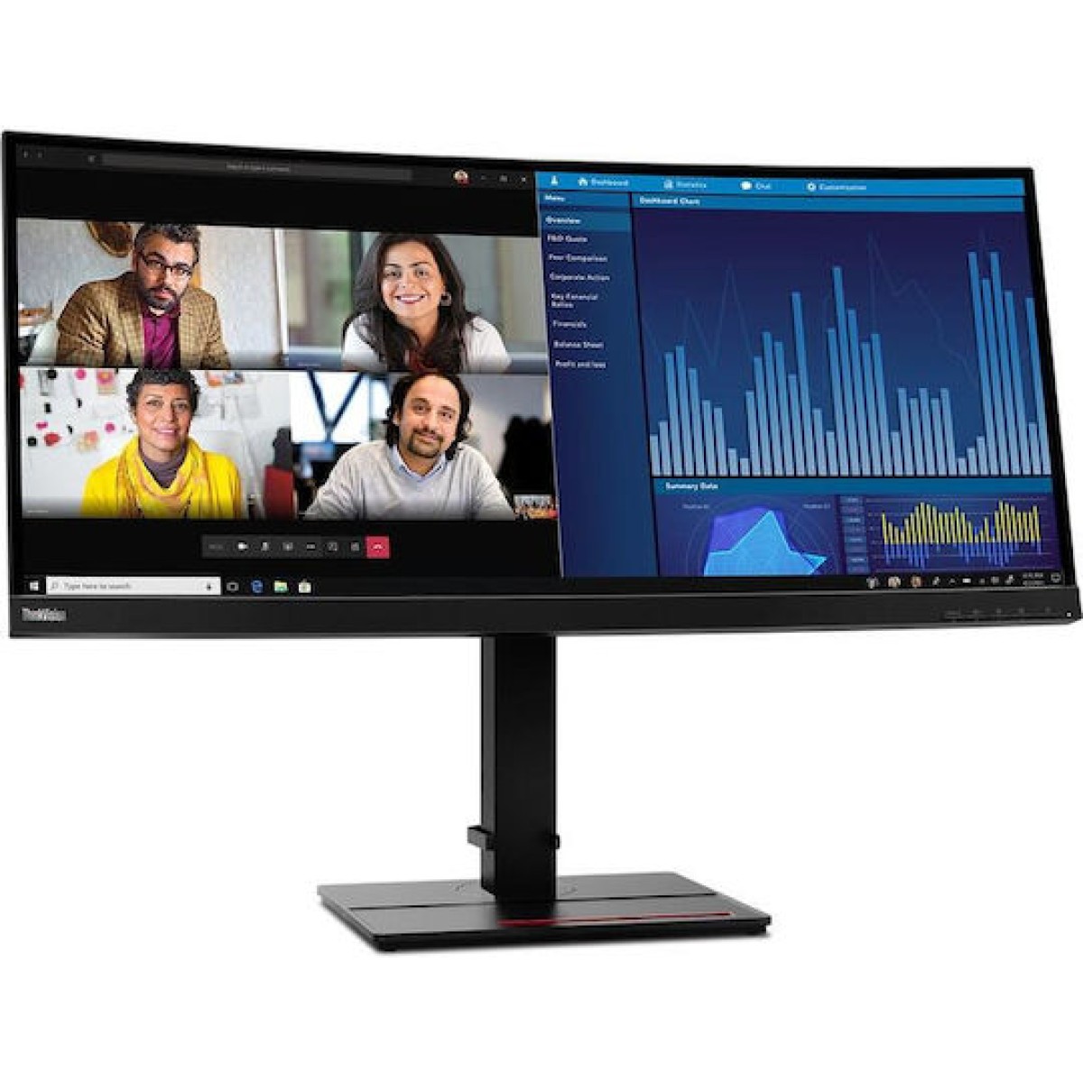 Lenovo ThinkVision P34w-20 Ultrawide IPS Monitor 34