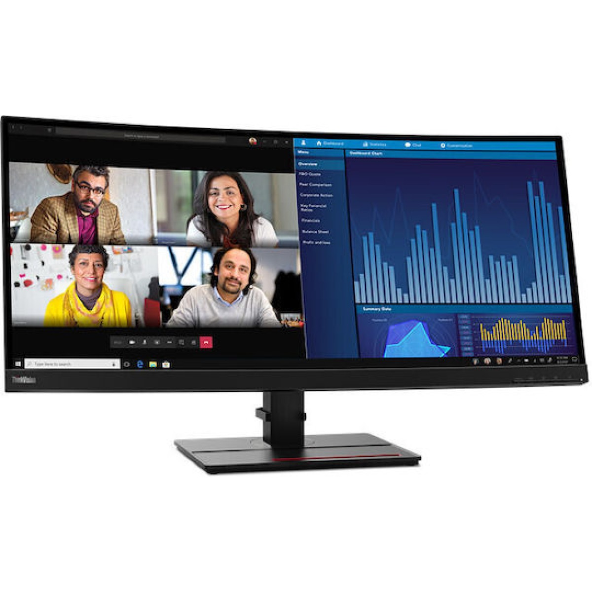Lenovo ThinkVision P34w-20 Ultrawide IPS Monitor 34