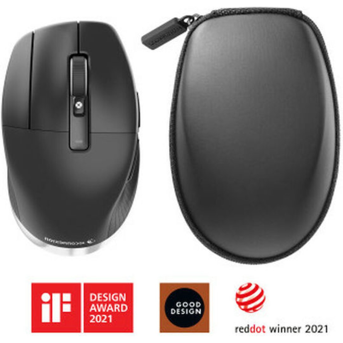 3Dconnexion 3DX-700117 Ασύρματο Bluetooth Ποντίκι Ασημί