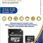 MediaRange microSDXC 256GB Class 10 U1 UHS-I με αντάπτορα