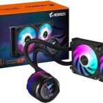 Gigabyte Aorus Waterforce X II 240 Υδρόψυξη Επεξεργαστή Διπλού Ανεμιστήρα 120mm για Socket AM4/AM5/1700/1200/115x με ARGB Φωτισμό