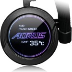 Gigabyte Aorus Waterforce X II 240 Υδρόψυξη Επεξεργαστή Διπλού Ανεμιστήρα 120mm για Socket AM4/AM5/1700/1200/115x με ARGB Φωτισμό