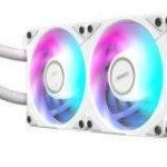 Gigabyte AORUS Waterforce II 360 Υδρόψυξη Επεξεργαστή Τριπλού Ανεμιστήρα 120mm για Socket AM4/AM5/1700/1200 με ARGB Φωτισμό Λευκή