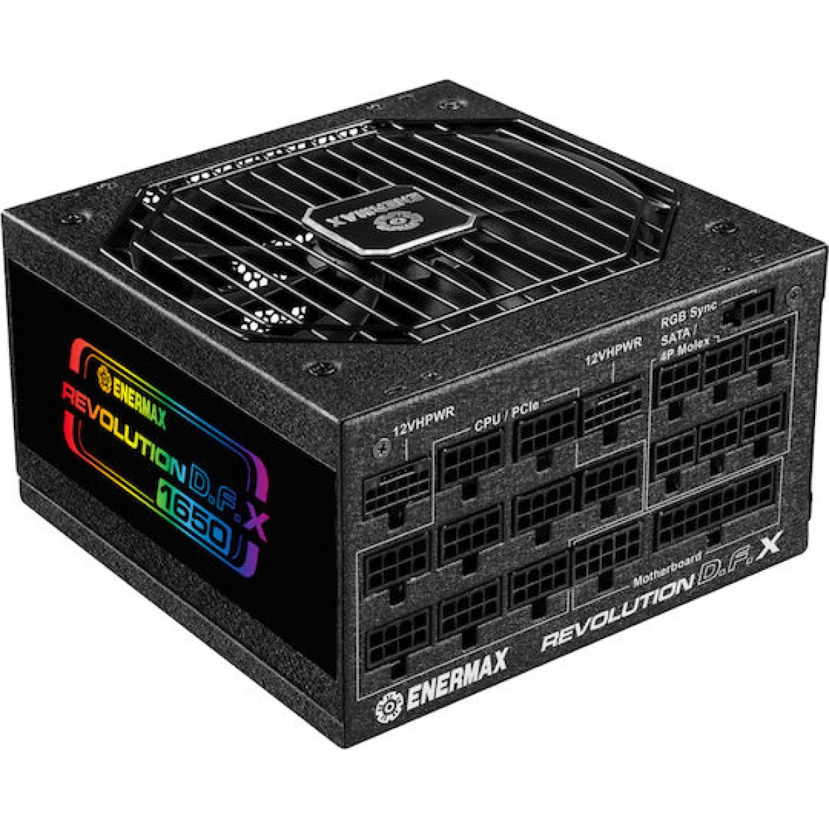 Enermax Revolution D.F. X 1650W Μαύρο Τροφοδοτικό Υπολογιστή Full Modular 80 Plus Gold