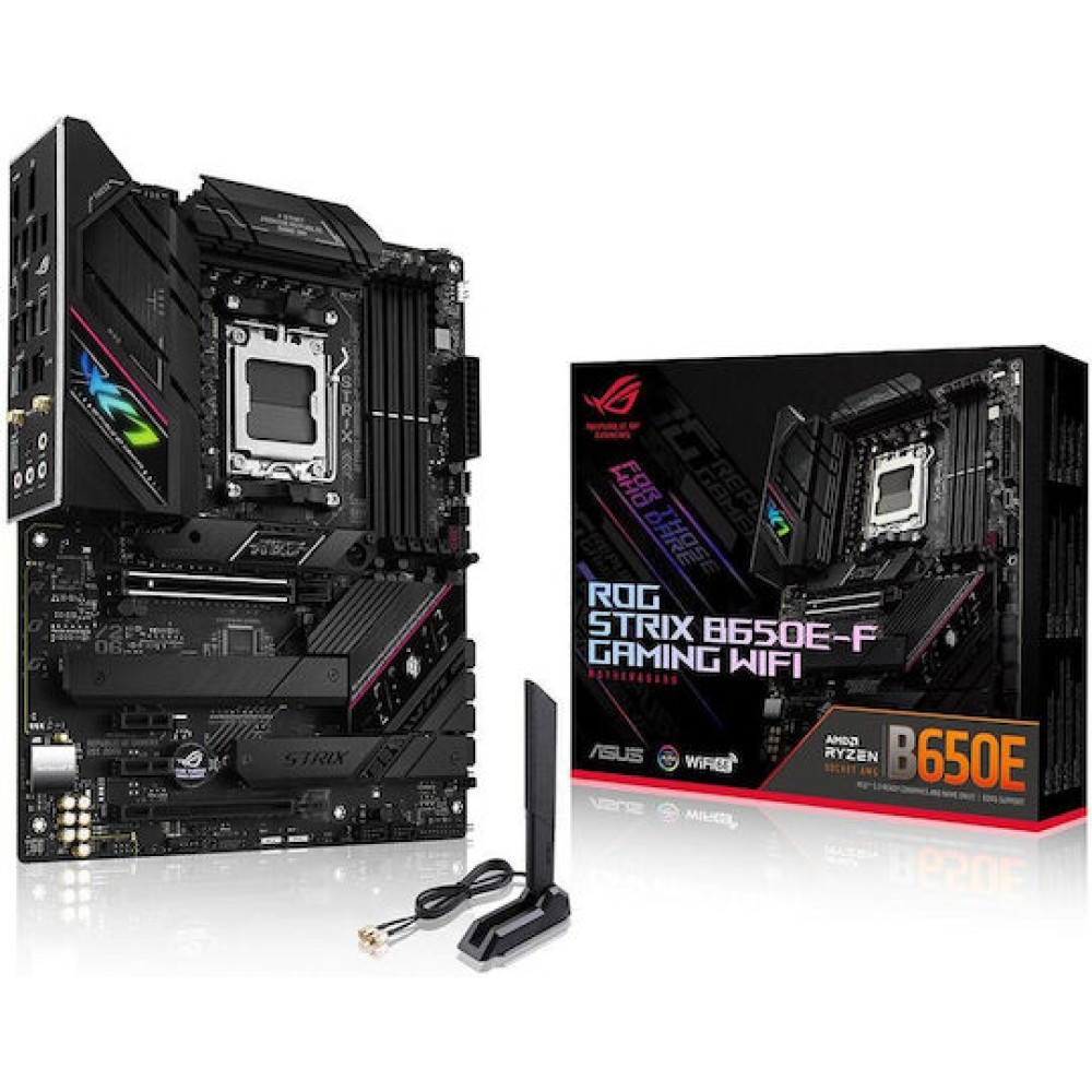 Asus ROG Strix B650E-F Gaming Wi-Fi Motherboard ATX με AMD AM5 Socket 90MB1BQ0-M0EAY0