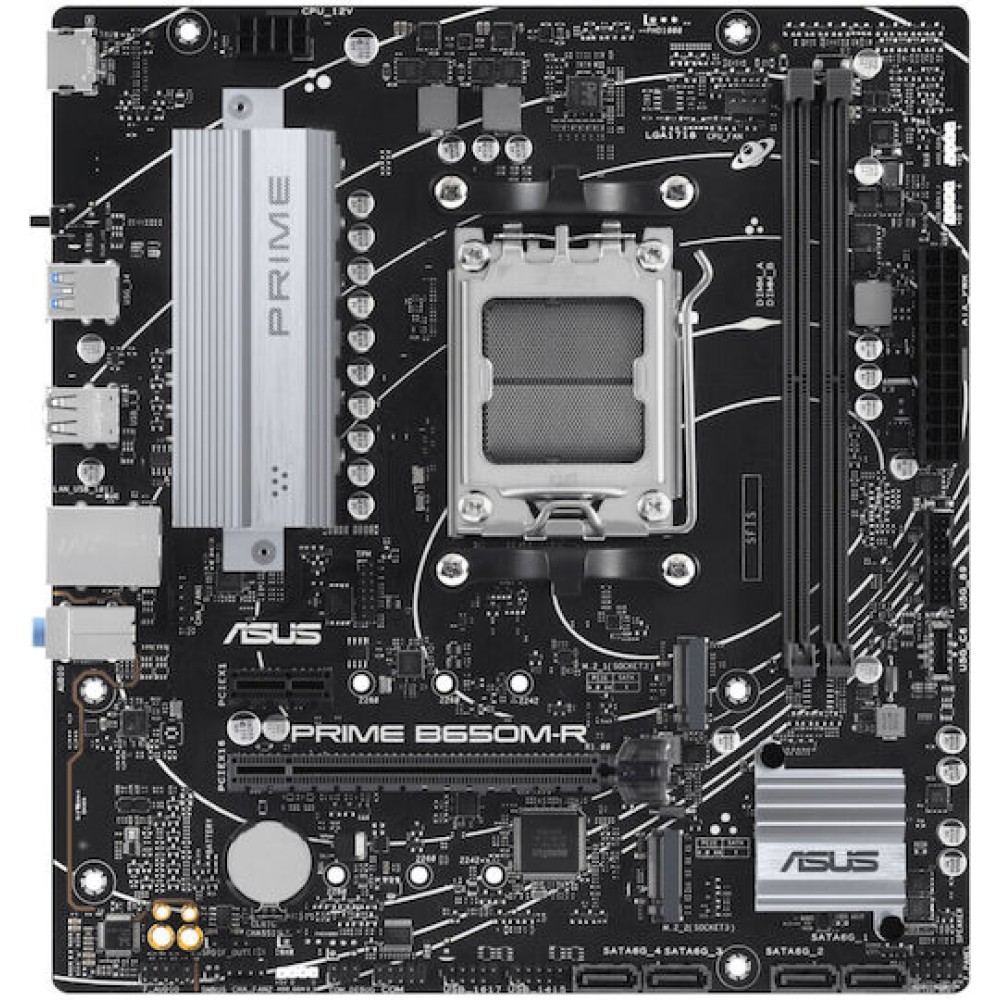Asus PRIME B650M-R Motherboard Micro ATX με AMD AM5 Socket