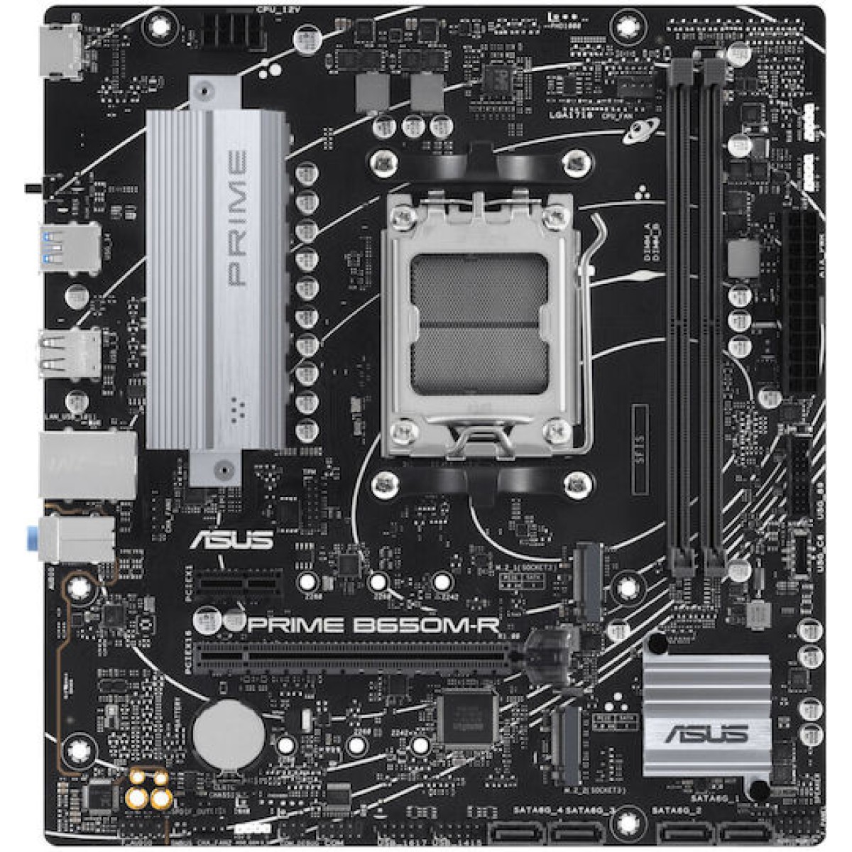Asus PRIME B650M-R Motherboard Micro ATX με AMD AM5 Socket