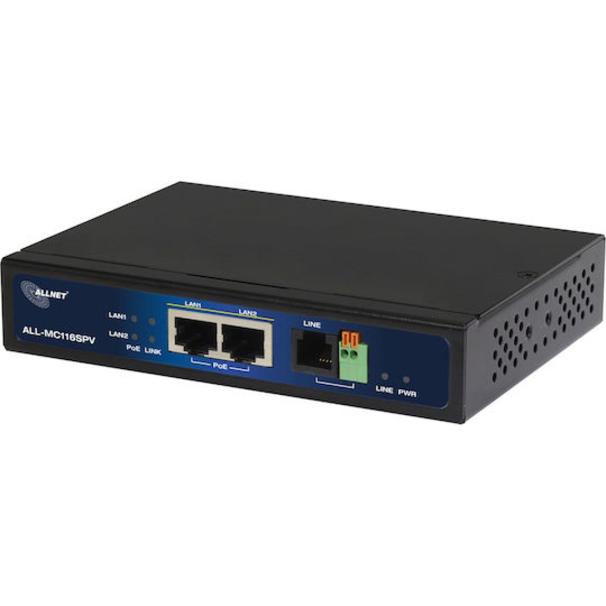 Allnet ALL-MC116SPV-VDSL2 VDSL2 Modem Router με 2 Θύρες Ethernet