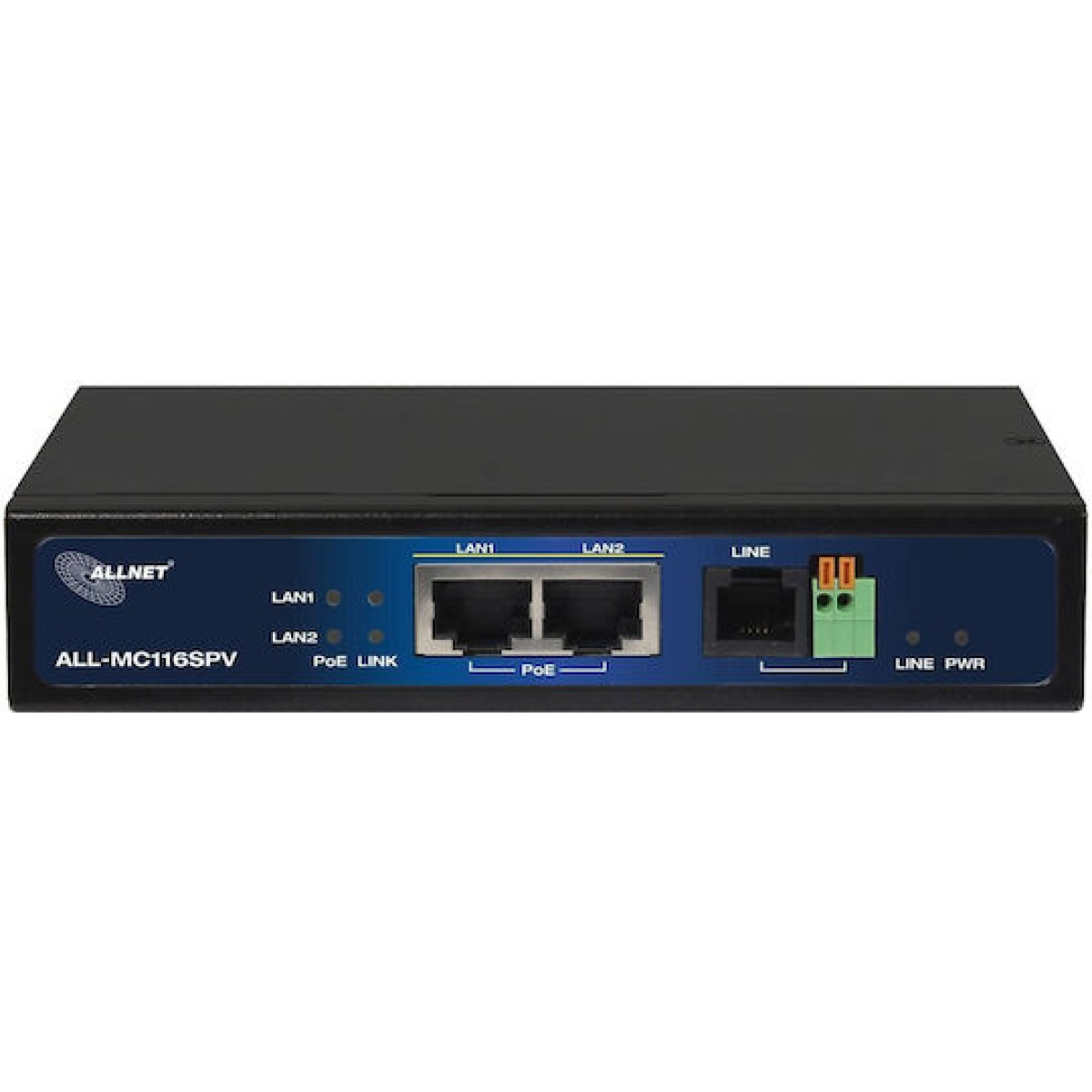 Allnet ALL-MC116SPV-VDSL2 VDSL2 Modem Router με 2 Θύρες Ethernet