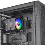 Thermaltake Astria 600 ARGB Ψύκτρα Επεξεργαστή Διπλού Ανεμιστήρα για Socket AM4/AM5/1200/115x/1700