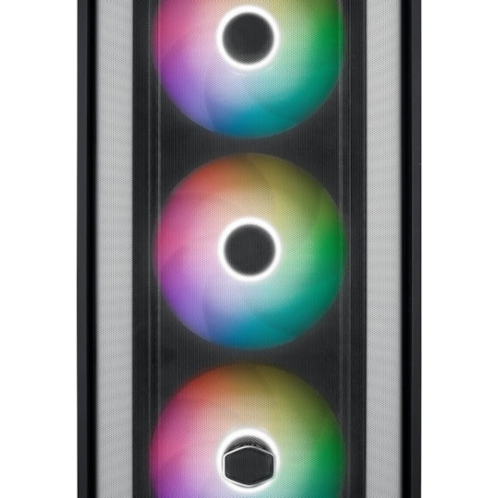 CoolerMaster MasterBox 600 Gaming Midi Tower Κουτί Υπολογιστή με Πλαϊνό Παράθυρο και RGB Φωτισμό Μαύρο