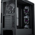 CoolerMaster MasterBox 600 Gaming Midi Tower Κουτί Υπολογιστή με Πλαϊνό Παράθυρο και RGB Φωτισμό Μαύρο