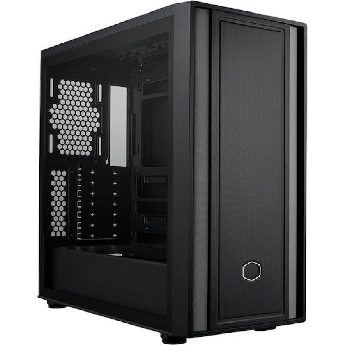 CoolerMaster MasterBox 600 Lite Midi Tower Κουτί Υπολογιστή με Πλαϊνό Παράθυρο Μαύρο