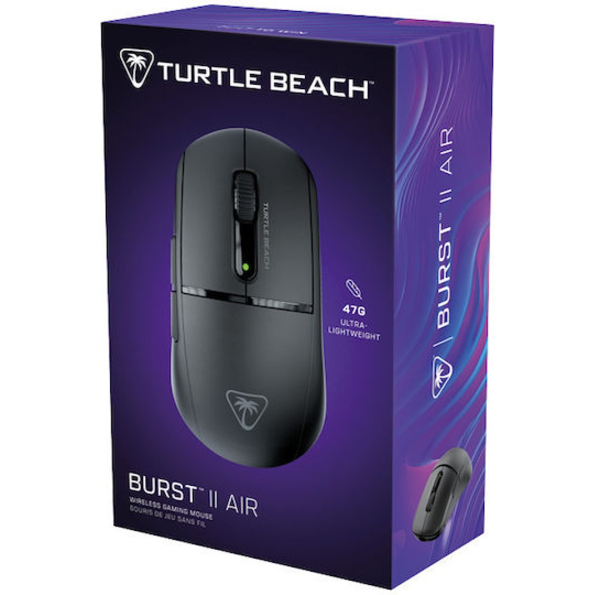 Turtle Beach Burst II Air Ασύρματο Bluetooth Ποντίκι Μαύρο
