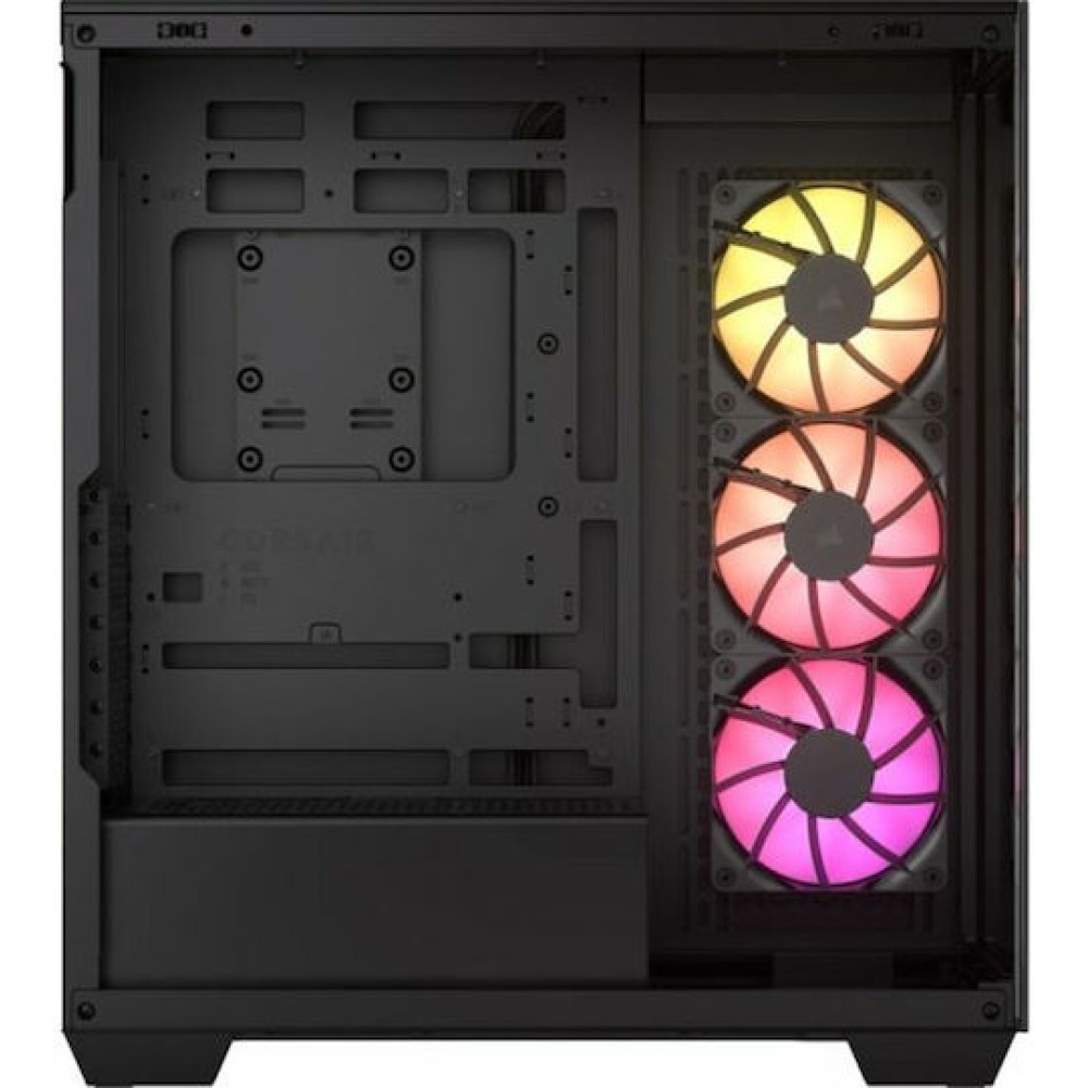 Corsair 3500X ARGB Gaming Midi Tower Κουτί Υπολογιστή με Πλαϊνό Παράθυρο Μαύρο