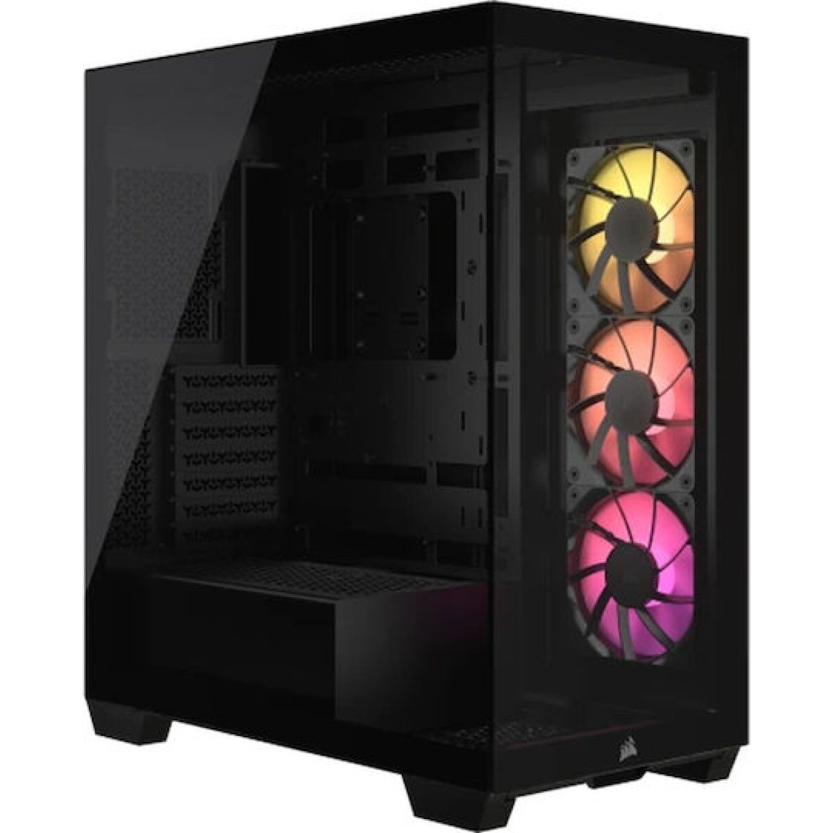 Corsair 3500X ARGB Gaming Midi Tower Κουτί Υπολογιστή με Πλαϊνό Παράθυρο Μαύρο