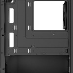 Aerocool CS111 Gaming Mini Tower Κουτί Υπολογιστή με Πλαϊνό Παράθυρο Μαύρο