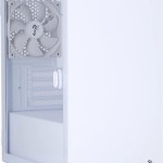Aerocool CS111 Gaming Mini Tower Κουτί Υπολογιστή με Πλαϊνό Παράθυρο Λευκό