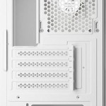 Aerocool CS111 Gaming Mini Tower Κουτί Υπολογιστή με Πλαϊνό Παράθυρο Λευκό