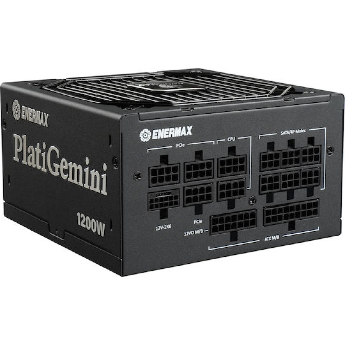 Enermax PlatiGemini 1200W Μαύρο Τροφοδοτικό Υπολογιστή Full Wired 80 Plus Platinum