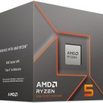 AMD Ryzen 5 8400F 4.2GHz Επεξεργαστής 6 Πυρήνων για Socket AM5 σε Κουτί με Ψύκτρα