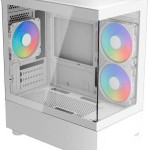 Aerocool Viewport Mini V2 Gaming Mini Tower Κουτί Υπολογιστή με Πλαϊνό Παράθυρο και RGB Φωτισμό Μαύρο