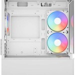 Aerocool Viewport Mini V2 Gaming Mini Tower Κουτί Υπολογιστή με Πλαϊνό Παράθυρο και RGB Φωτισμό Μαύρο