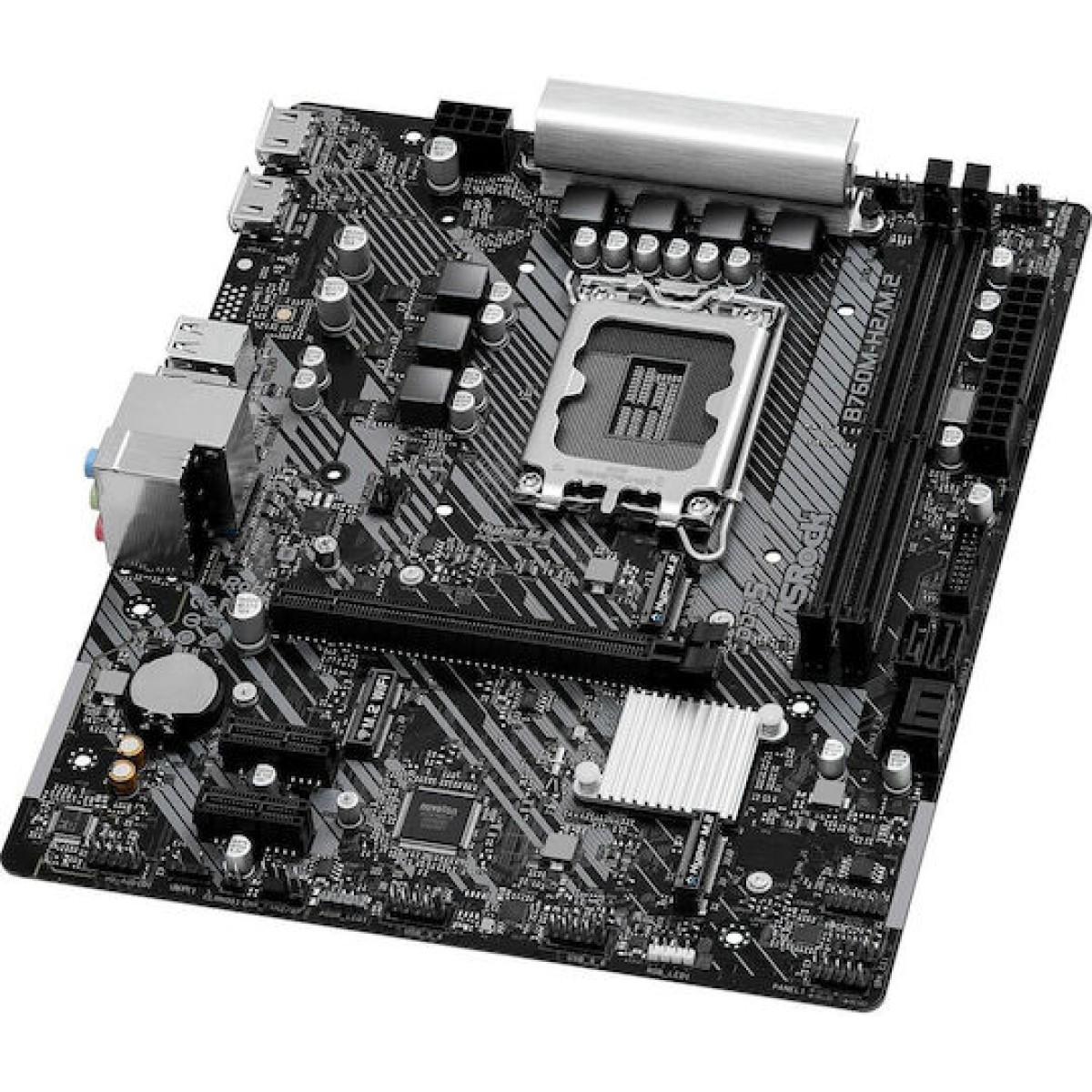 ASRock B760M-H2/M.2 Motherboard Micro ATX με Intel 1700 Socket