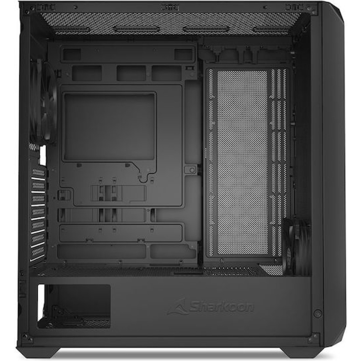 Sharkoon AK2 Midi Tower Κουτί Υπολογιστή Μαύρο
